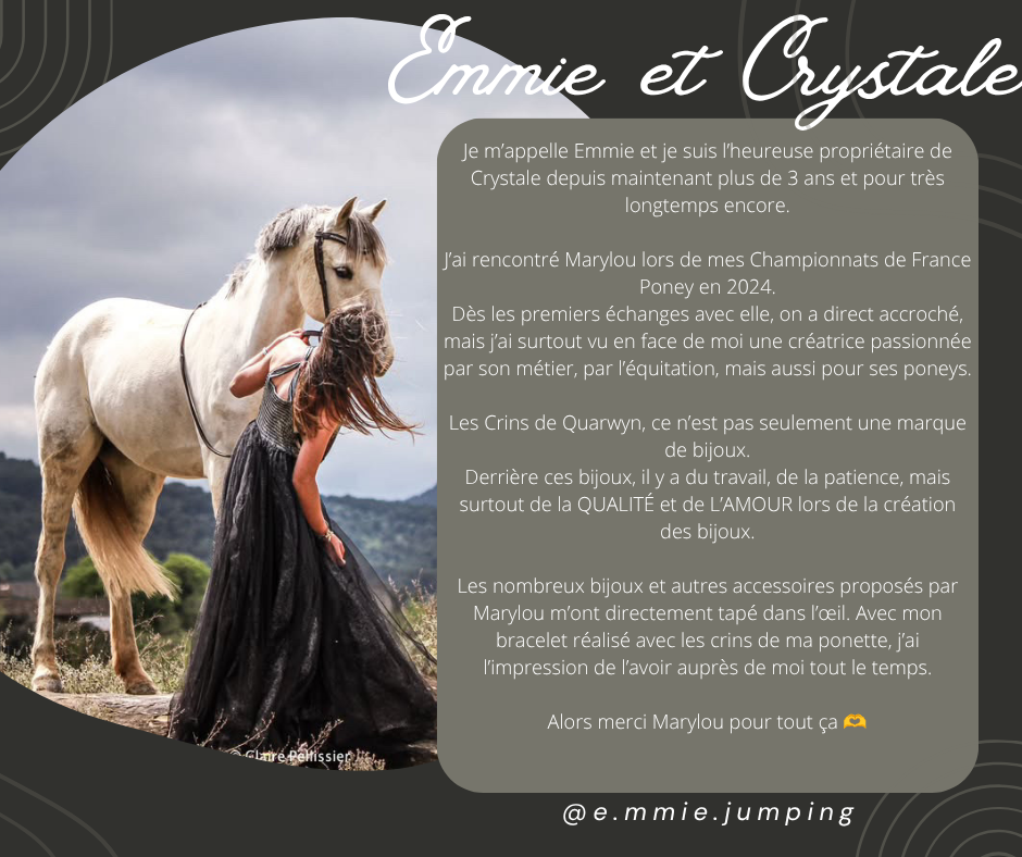 Emmie et Crystale